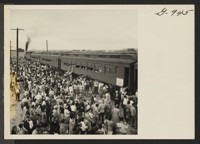 Reversing the scenes of nearly three years ago when train after train brought more than 11,000 evacuees from the West