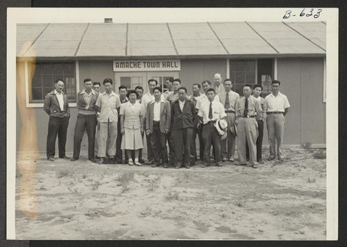 Amache Community Council. Photographer: McClelland, Joe Amache, Colorado