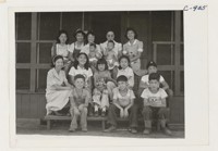 Evacuee orphans from an institution in San Francisco who are now established for the duration in the Children's Village at