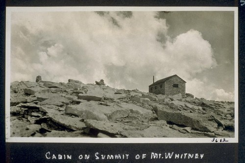 Cabin on Summit of Mt. Whitney