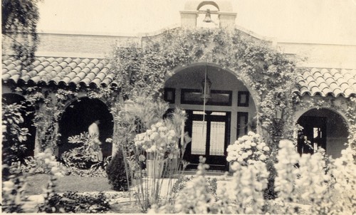 Interior Court, Black, Montecito