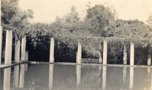 Pool at the J. Waldron Gillespie Estate, Montecito