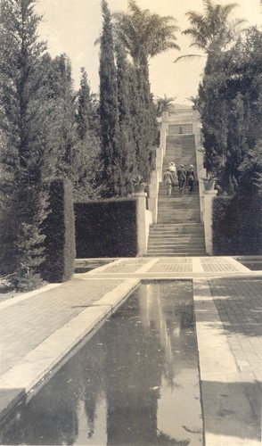 J. Waldron Gillespie Estate, Santa Barbara--Formal development