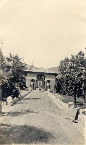 Rear Axis of Gardens, Arthur Letts Estate, Hollywood