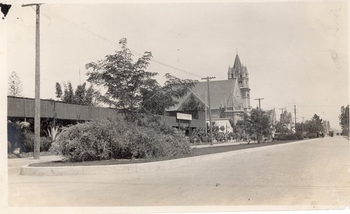 Street Parking, Santa Barbara, Rear planting