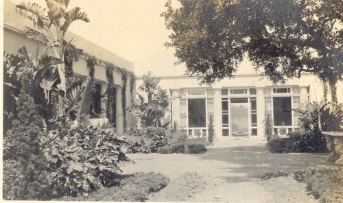 Interior Court, Frederick Forrest Peabody Estate