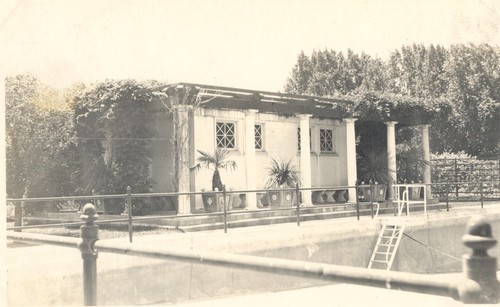 Pool at Eugene J. De Sabla Estate, Burlingame