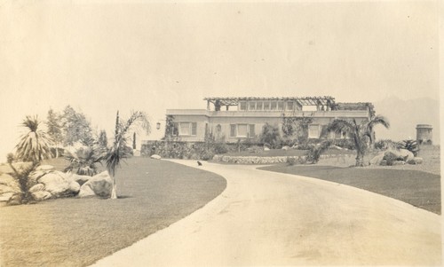 Clarence A. Black Estate, Santa Barbara (planting young)