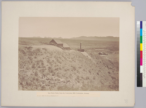 San Pedro Valley from the Contention Mill, Contention, Arizona