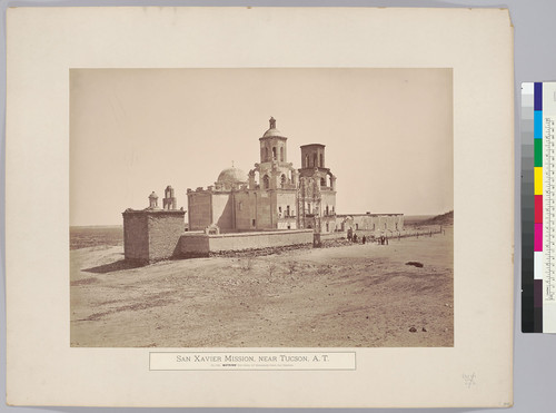 San Xavier Mission, Near Tucson. A[rizona].T[erritory]