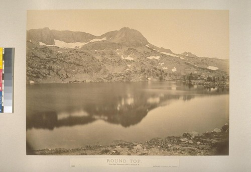Round Top, from Lake Winnemucca (1370 ft.) looking S.W