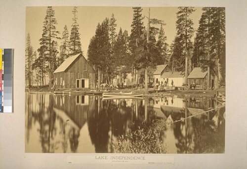 Lake Independence, foot of trail to Mt. Lola