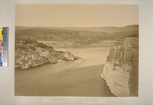 Passage of the Dalles, Columbia River Scenery, Oregon