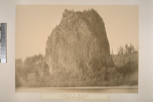 Castle Rock, Columbia River, Washington Ter