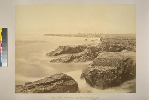 Coast view, from the Cliff Drive-Santa Cruz