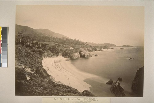 Monterey, California. Down the Coast, from Secret Beach, Point Lobos