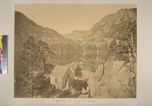 Emerald Bay from the Island, Lake Tahoe