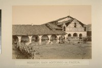 Mission, San Antonio de Padua. Monterey County, California, established July 14th, 1771