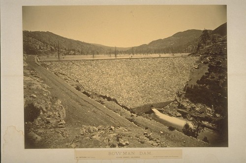 Bowman Dam, Nevada County, California