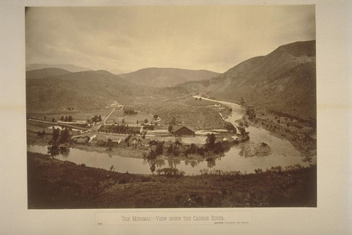 The Merimac - View down the Carson River