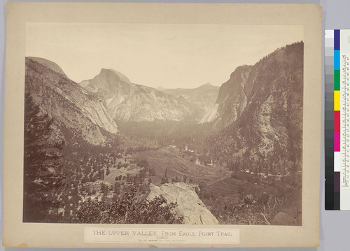 The Upper Valley, from Eagle Point Trail, Yosemite