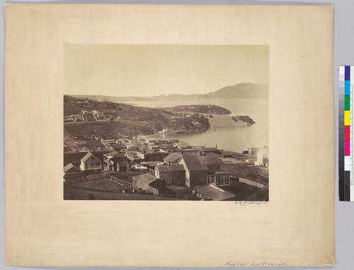 Bay View San Francisco: [view west from Telegraph Hill toward Russian Hill and Black Point, over North Beach.]