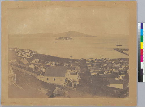 [View of Alcatraz from Green & Taylor Streets]