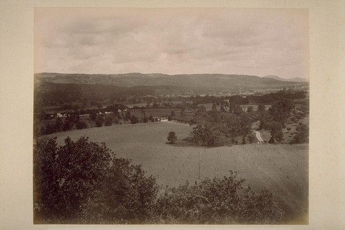 "Sobre Vista", View across Sonoma Valley, Looking Southeast