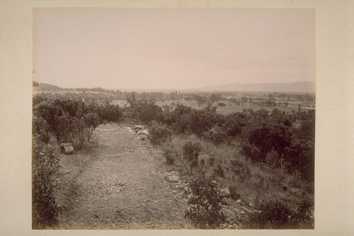 View Across Sonoma Valley, Looking Southeast Across the Valley, South of El Verano