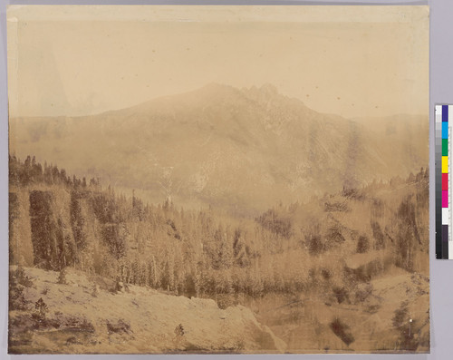 Downeville Buttes [sic] [Sierra Buttes, near Downieville?]