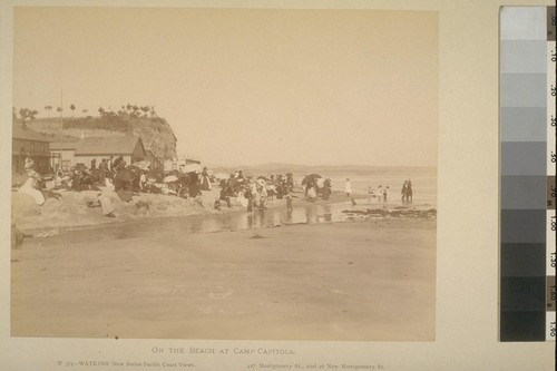 On the Beach at Camp Capitola