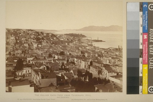 The Golden Gate--View from Telegraph Hill, San Francisco