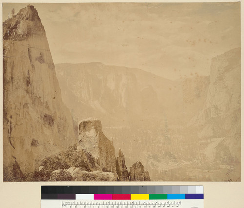 [Sentinel Rock from Union Point. Houseworth no. 69]