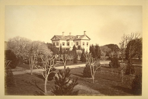 [San Mateo's first hotel, built by Tony Oakes; later E. Taylor residence] cf. La Purissima, v.7, no.3, p.1