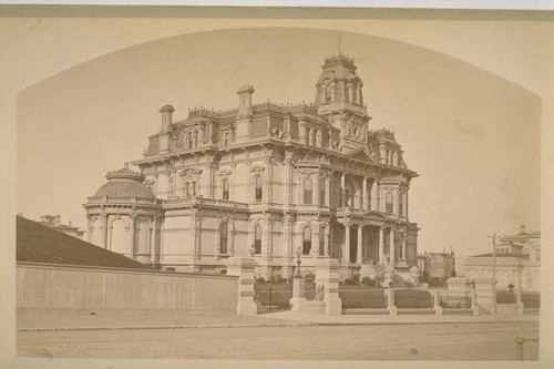 Residence of Charles Crocker, Esq., California Street, San Francisco