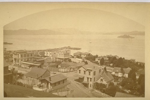 Bay View from Telegraph Hill. S. F. [San Francisco]