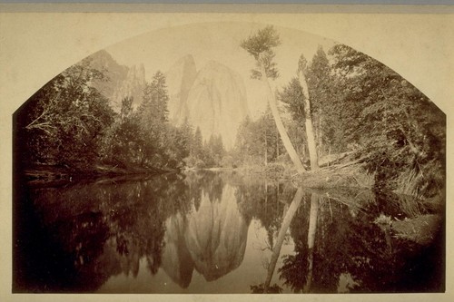 Cathedral Rocks, Mirror View Yo Semite [Yosemite], B 60