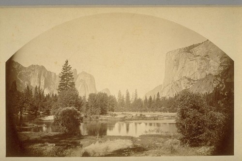 Down The Valley From Ferry Bend, Yo Semite [Yosemite], B 57