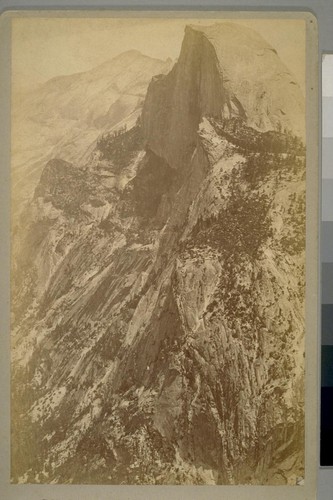 The Half Dome From Glacier Point, Yo Semite, [Yosemite] 5000 Ft., B 30