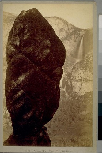 Agassiz Rock, Union Pt., Yo Semite [Yosemite], B 33