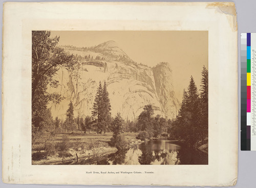 North Dome, Royal Arches, and Washington Column.--Yosemite