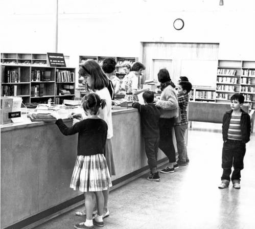 Chula Vista Public Library Circulation Desk