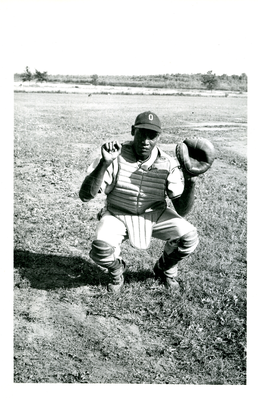 Oakland Larks player Smiley Clayton