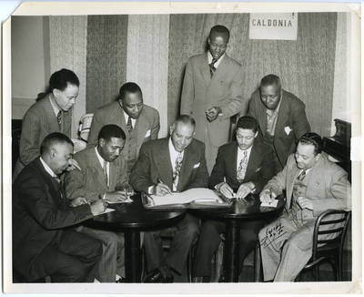 Meeting of the West Coast Negro Baseball Association [?]