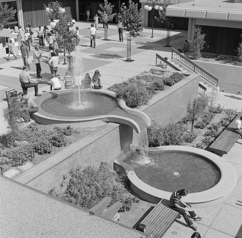 Campus Center fountain