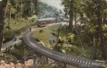 Crossing a Canyon, Mt. Tamalpais Railway, California