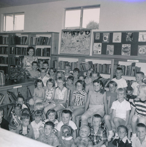 Midway City Library, 1957