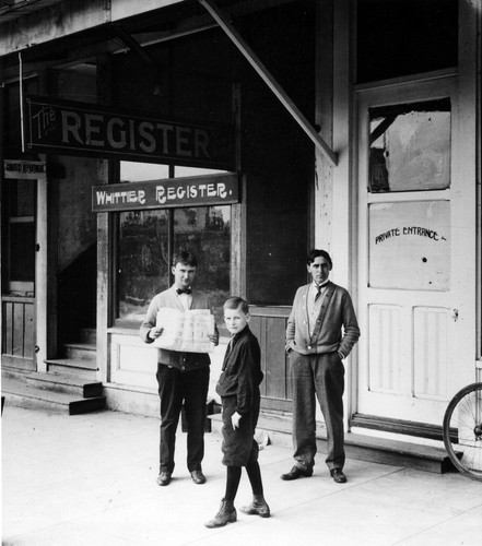 The Whittier Register building
