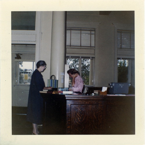 Carnegie Library Circulation Desk