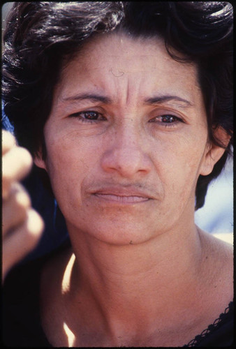 A woman mourns, Nicaragua, 1983